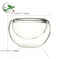 Super Clear Double Wall Glass Salad Bowl